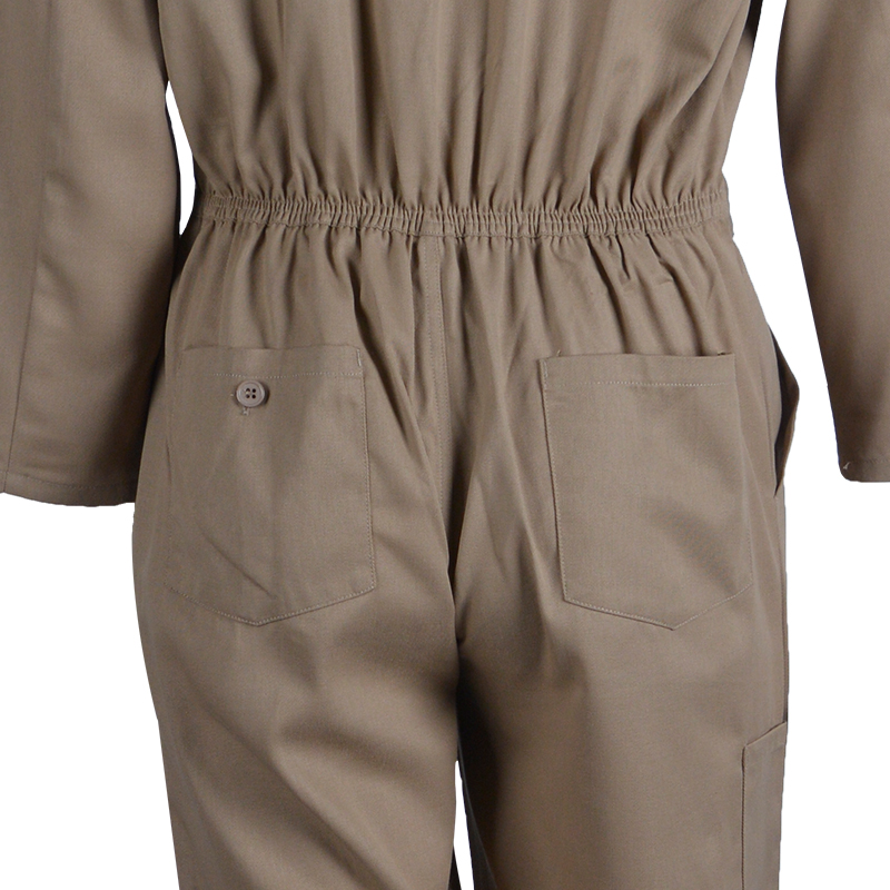 C01 Strapazierfähige braune Arbeitskleidung mit mehreren Taschen C01 Strapazierfähige braune Arbeitskleidung mit mehreren Taschen