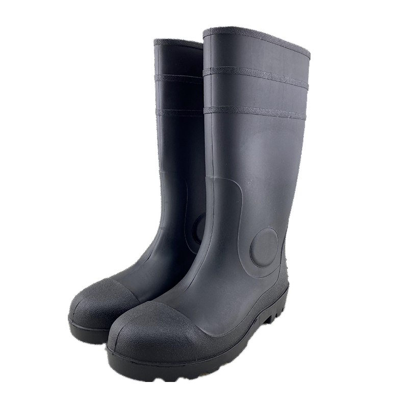 SS032 Säure- und alkalibeständige Sicherheitsarbeitsstiefel mit Stahlkappe