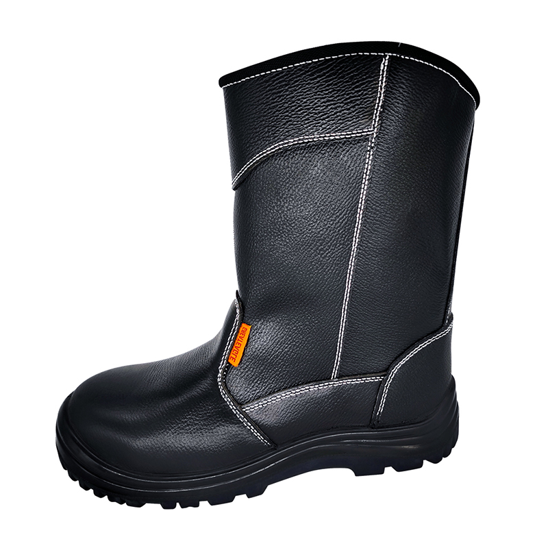 SS360 Hochverschleißfeste Vollnarbenleder-Schutzschuhe