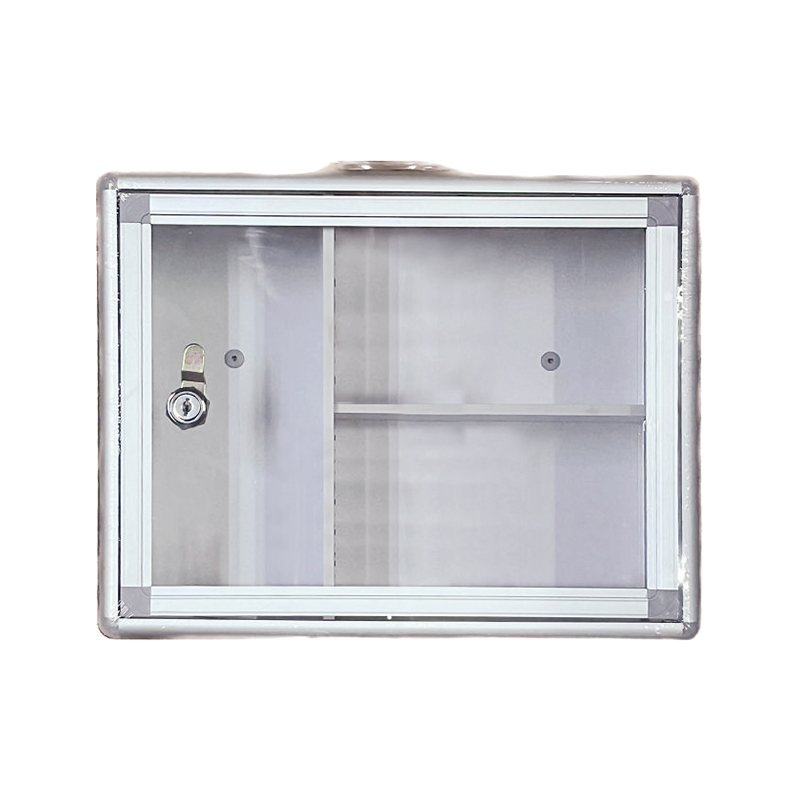 OP024 Erste-Hilfe-Kasten aus Aluminium OP024 Erste-Hilfe-Kasten aus Aluminium